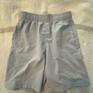 Layer 8 Light Gray Boys Athletic Shorts